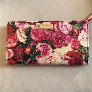 Floral kate spade wallet